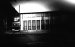 Schwarz-Weiß Ansicht der Kunstgalerie mit Lochkamera aufgenommen